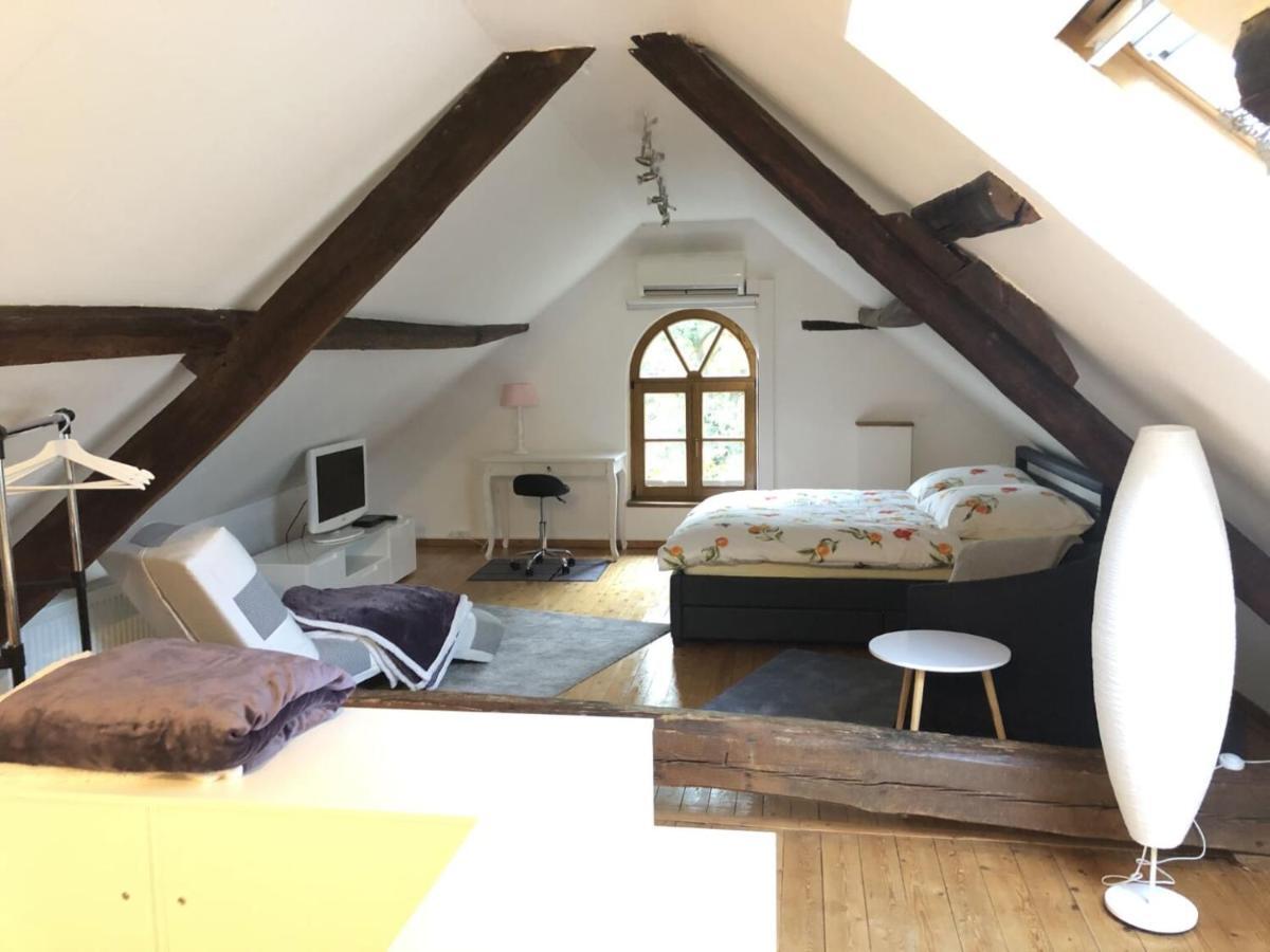 Ferienwohnung Auf Denkmalgeschuetztem Sturmhof Grefrath ภายนอก รูปภาพ